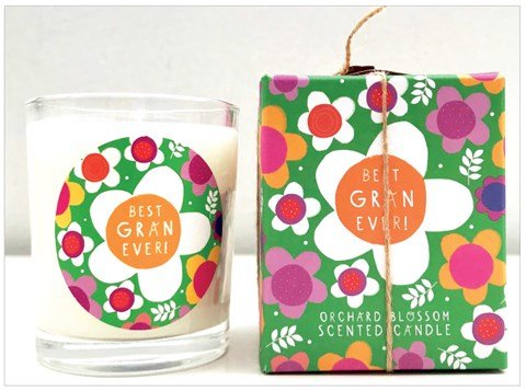 Orchard Blossom - Best Gran Ever Candle - RUTHERFORD & Co
