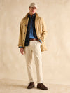 Otis Navy Borg Fleece Gilet - RUTHERFORD & Co