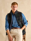 Otis Navy Borg Fleece Gilet - RUTHERFORD & Co