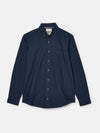 Oxford Navy Long Sleeve Classic Fit Shirt - RUTHERFORD & Co