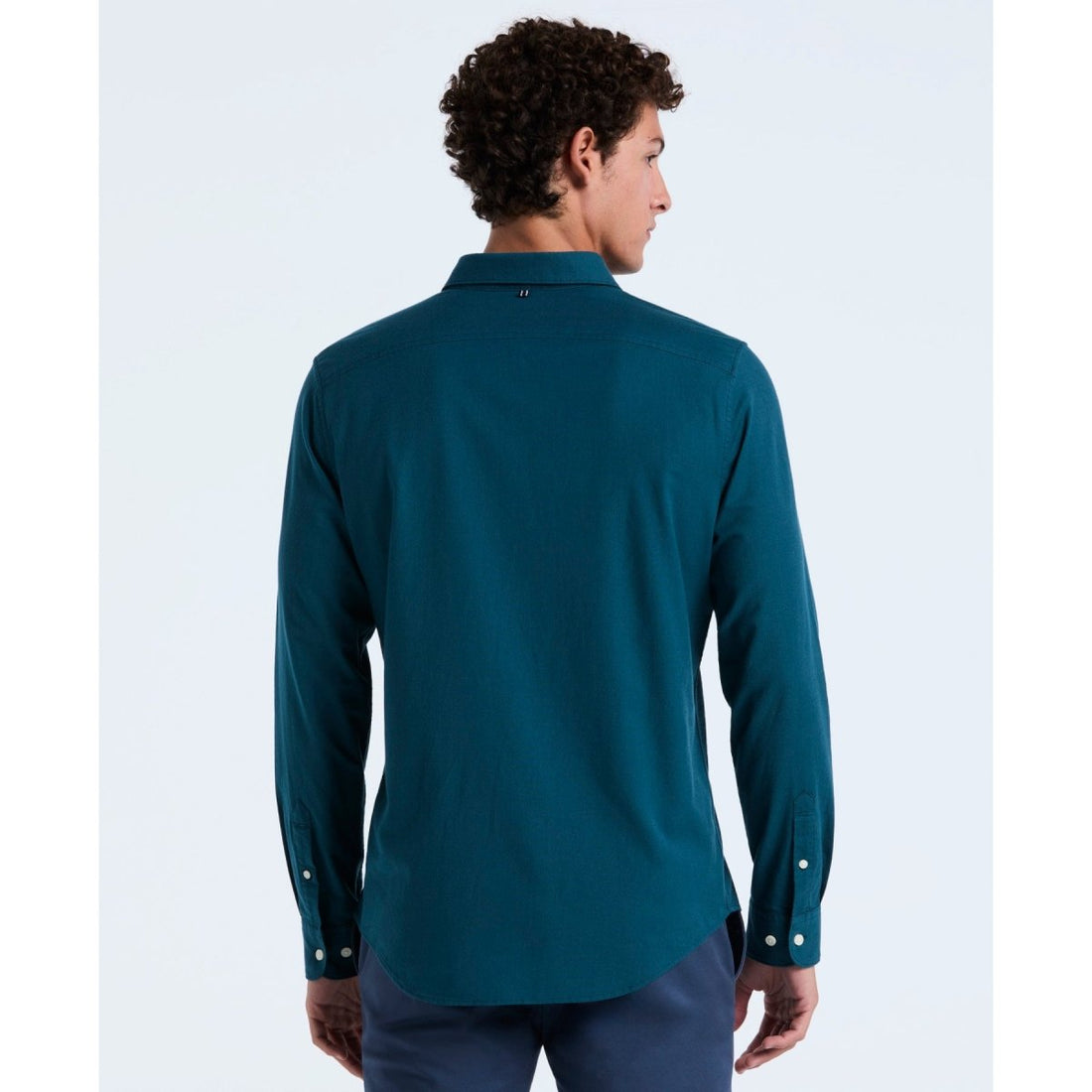 Oxford Shirt In Reflecting Pond - RUTHERFORD & Co