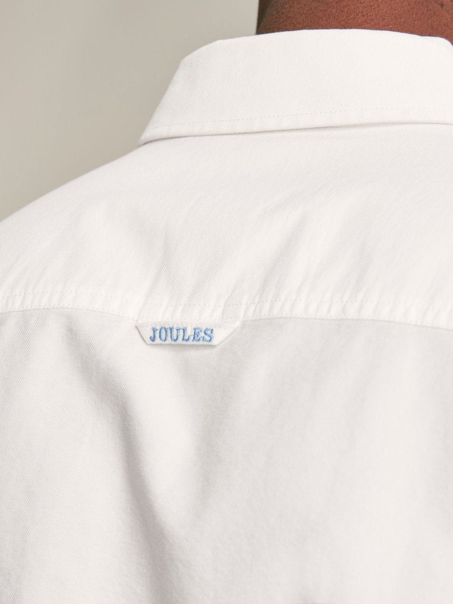 Oxford White Long Sleeve Oxford Shirt - RUTHERFORD & Co