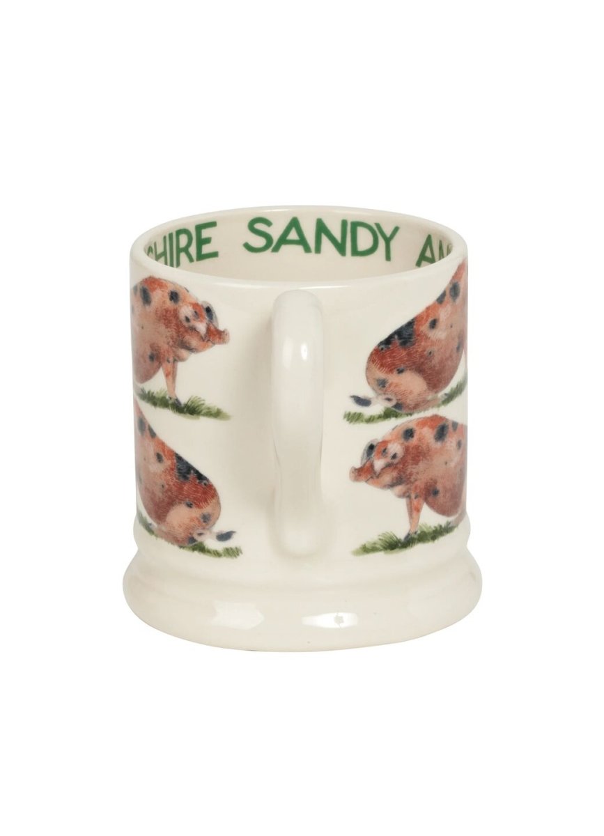 Oxfordshire Sandy & Black Pig 1/2 Pint Mug - RUTHERFORD & Co
