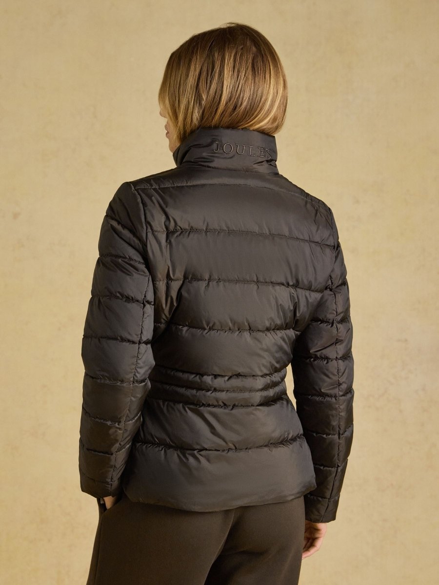 Paddock Chocolate Brown Showerproof Padded Coat - RUTHERFORD & Co