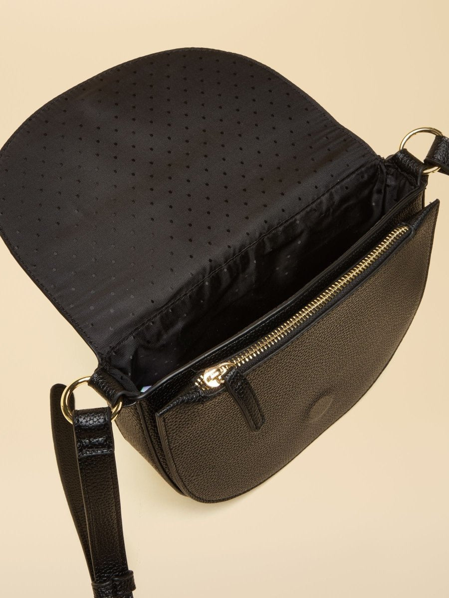 Paloma Black Half Moon Cross Body - RUTHERFORD & Co