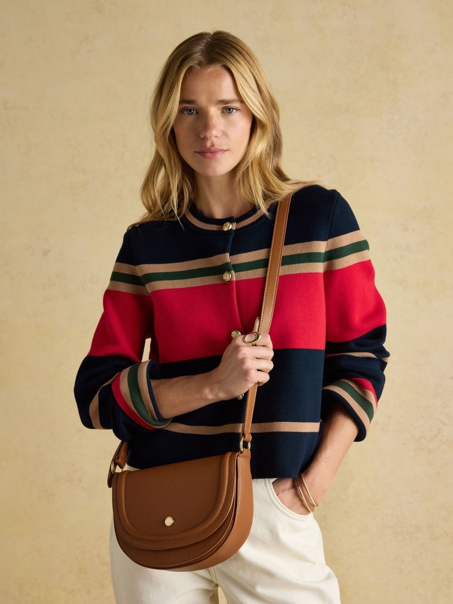Paloma Tan Brown Half Moon Cross Body - RUTHERFORD & Co