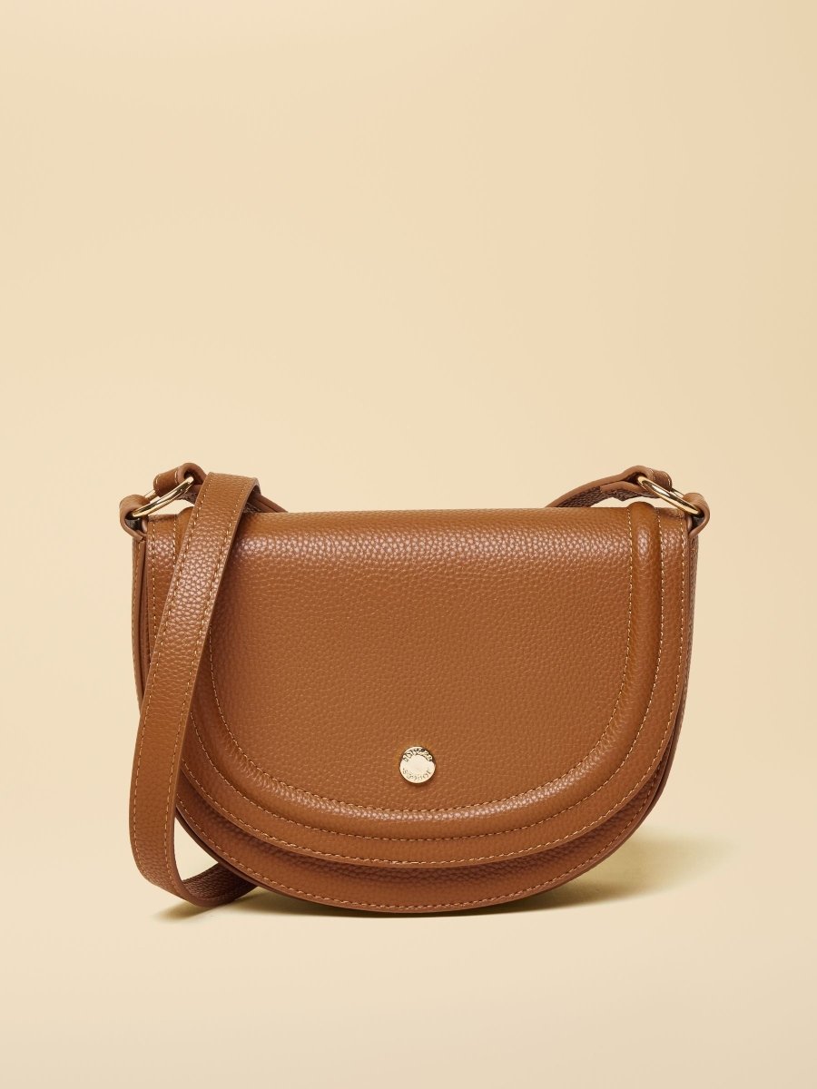 Paloma Tan Brown Half Moon Cross Body - RUTHERFORD & Co