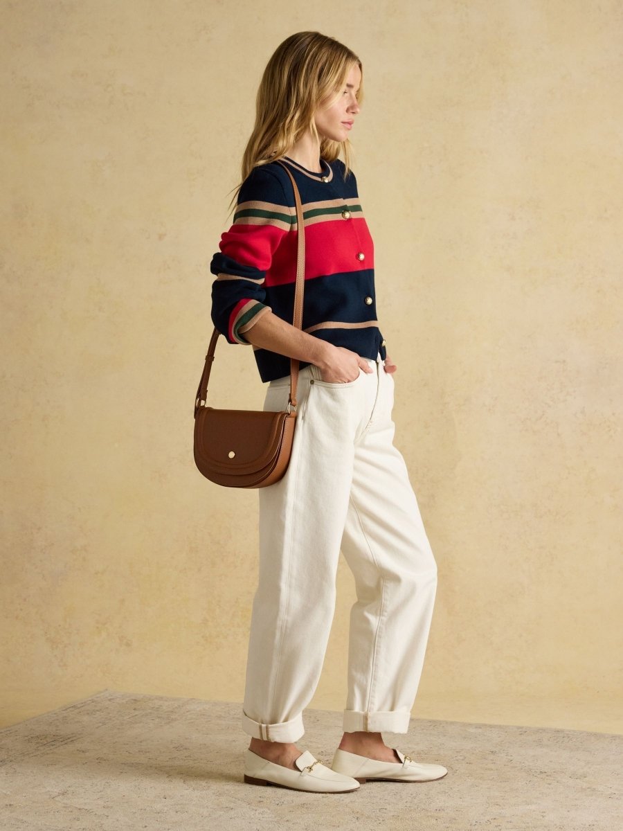 Paloma Tan Brown Half Moon Cross Body - RUTHERFORD & Co