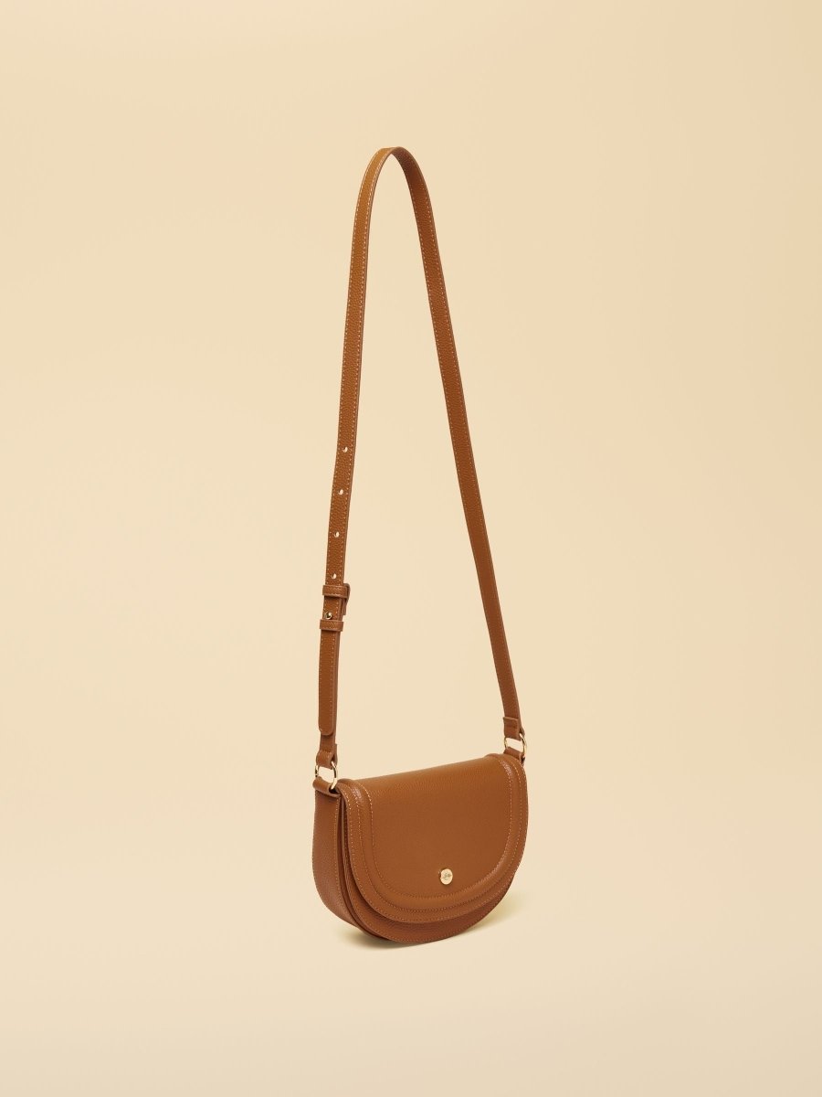 Paloma Tan Brown Half Moon Cross Body - RUTHERFORD & Co