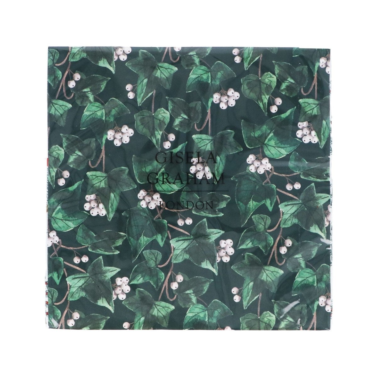 Paper Napkins/Ivy & White Berries/Pack 20 - RUTHERFORD & Co