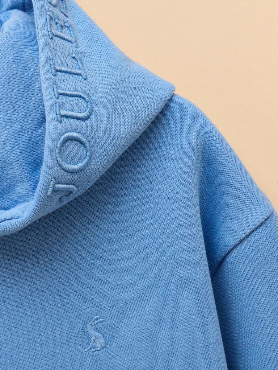 Parkside Blue Jersey Hoodie - RUTHERFORD & Co