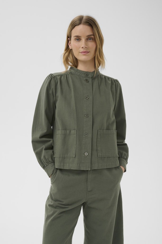 Part Two Danah Casual Jacket - Beetle - RUTHERFORD & Co