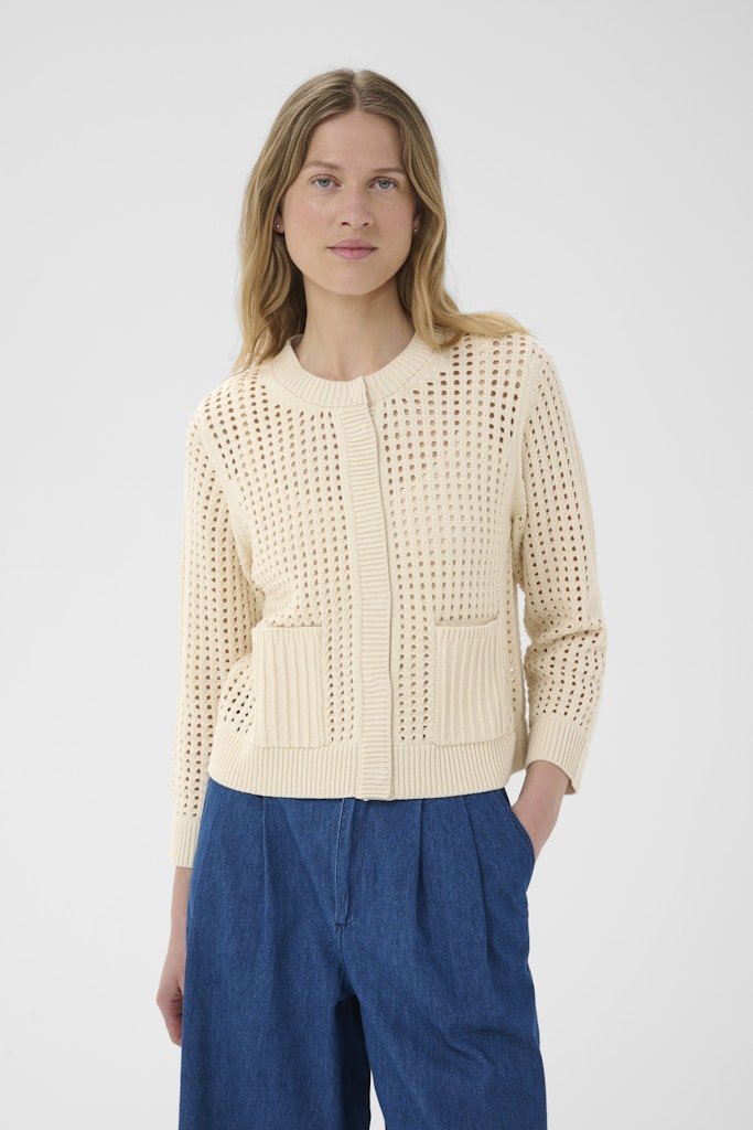 Part Two Denize Cardigan - Whitecap Grey - RUTHERFORD & Co