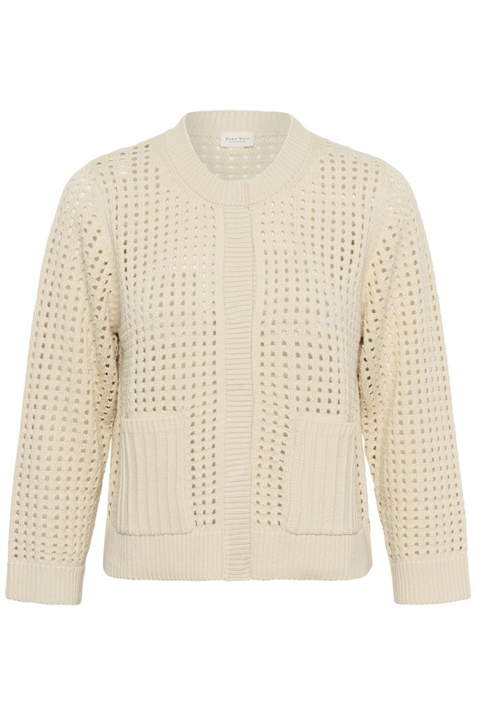 Part Two Denize Cardigan - Whitecap Grey - RUTHERFORD & Co