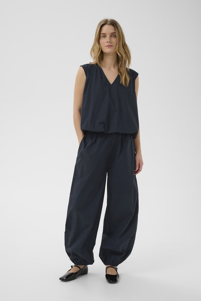 Part Two Didi Top - Dark Navy - RUTHERFORD & Co
