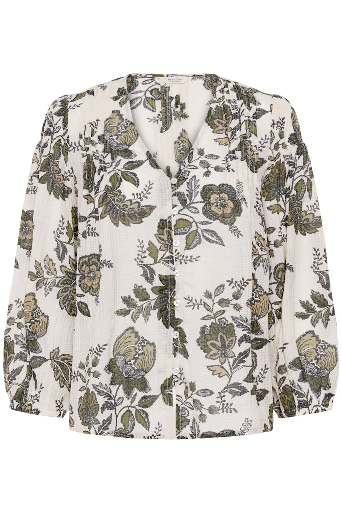 Part Two Dolli Blouse - Beetle Flower Print - RUTHERFORD & Co