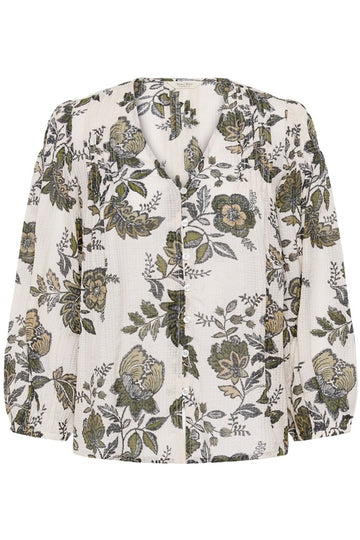 Part Two Dolli Blouse - Beetle Flower Print - RUTHERFORD & Co