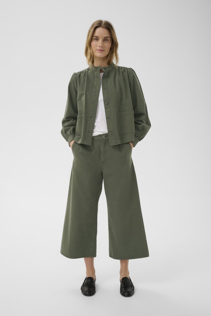 Part Two Safin Trousers - Beetle - RUTHERFORD & Co