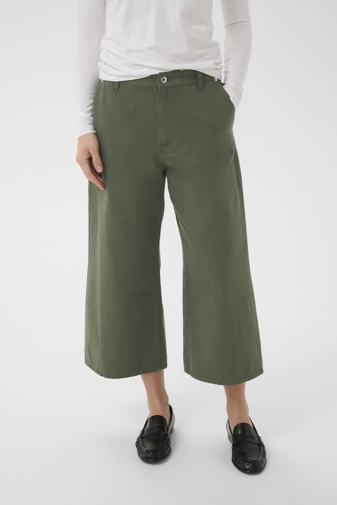 Part Two Safin Trousers - Beetle - RUTHERFORD & Co