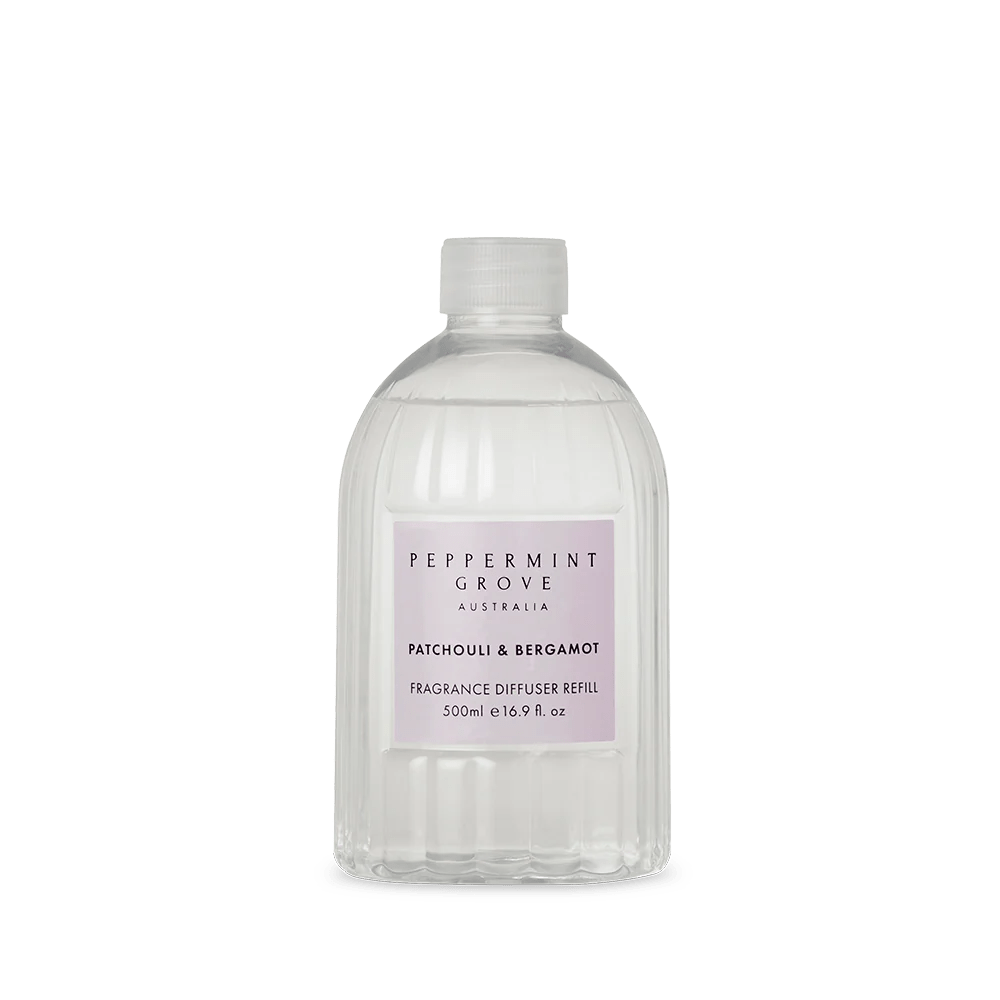 Patchouli & Bergamot Diffuser Refill 500ml - RUTHERFORD & Co