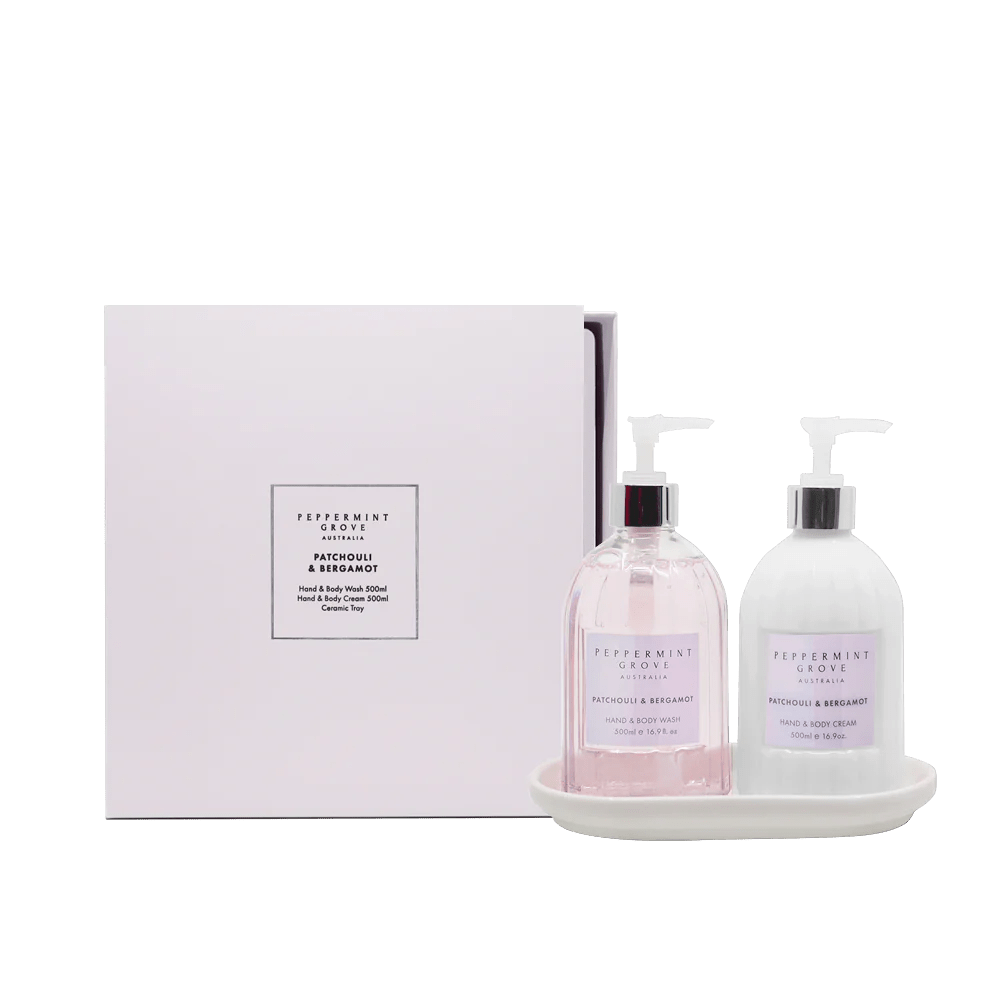 Patchouli & Bergamot Hand Care Gift Set - RUTHERFORD & Co