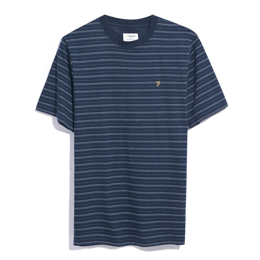 Pell Textured Stripe T-Shirt - RUTHERFORD & Co