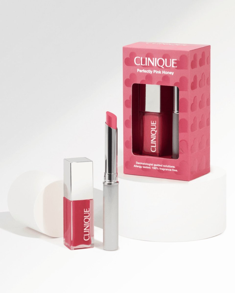 Perfectly Pink Honey Makeup Gift Set - Full Size - RUTHERFORD & Co