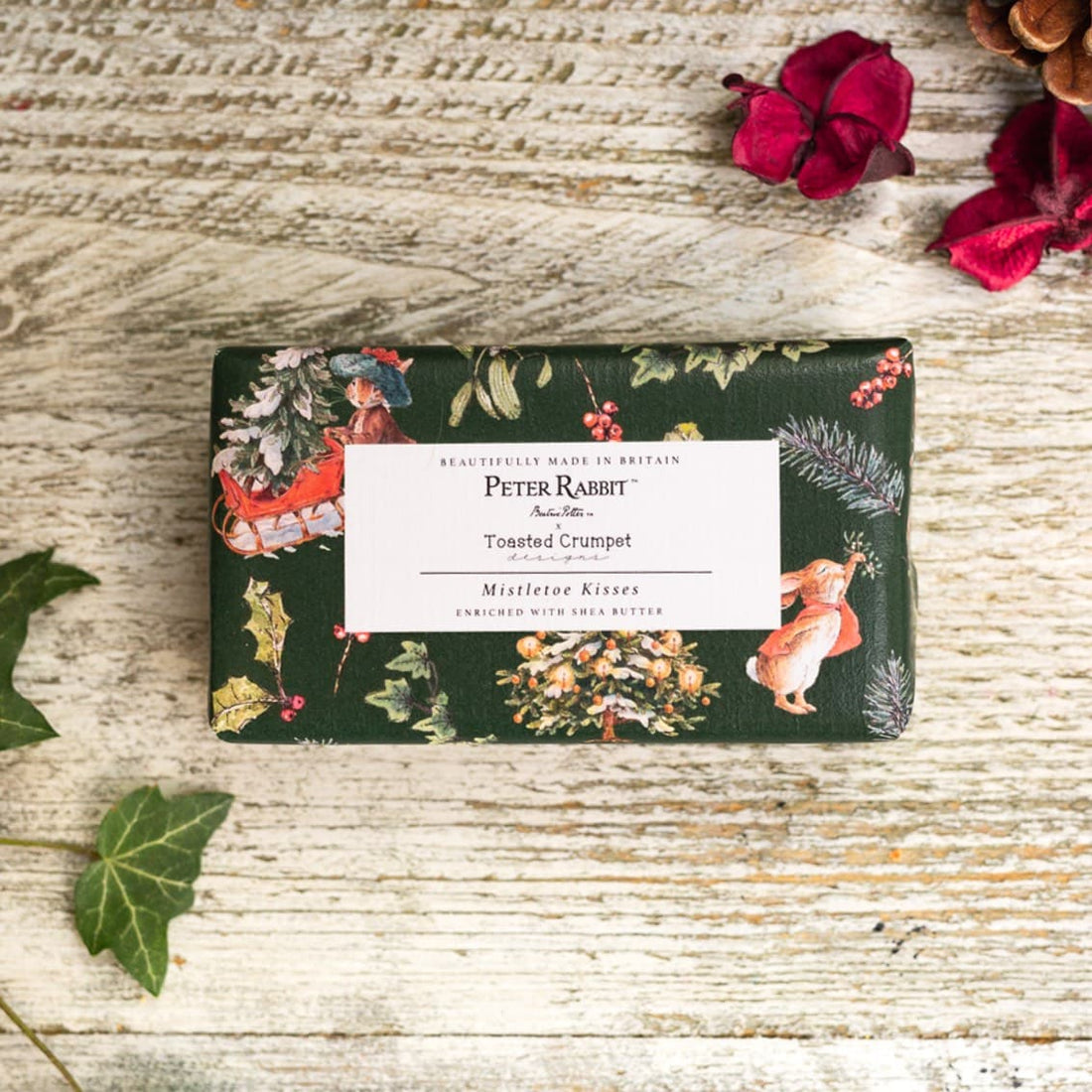 Peter Rabbit & Friends “Mistletoe Kisses” Soap - RUTHERFORD & Co