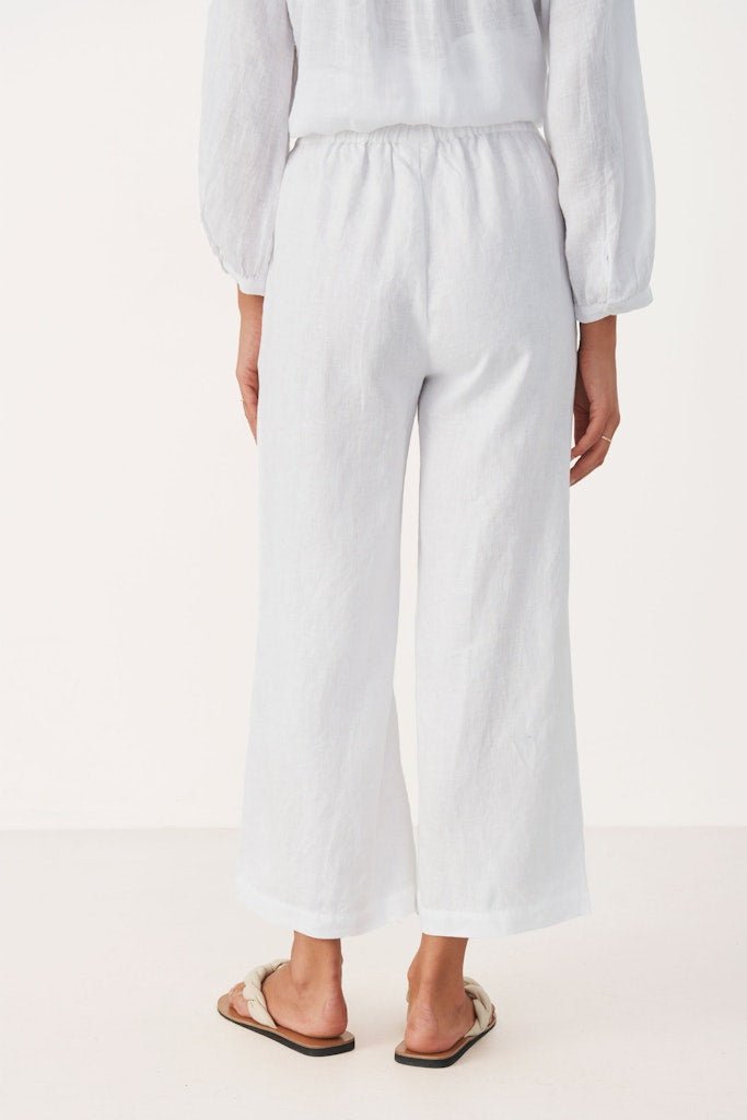 PetrinesPW Pa Trousers - Bright White - RUTHERFORD & Co