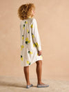 Phoebe Lemon Print Cotton Shirt Dress - RUTHERFORD & Co