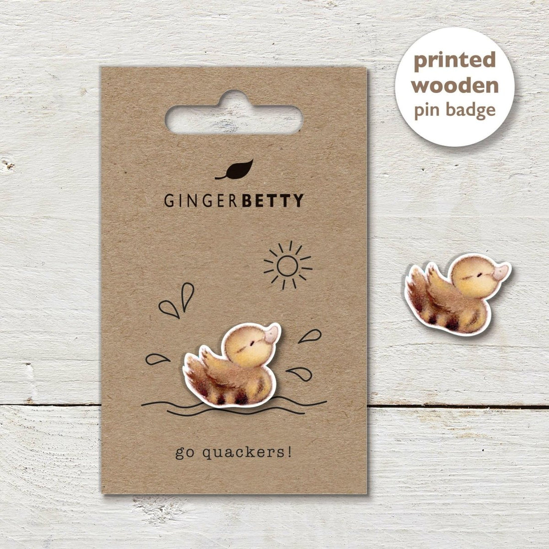 Pin Badge - Duckling - RUTHERFORD & Co