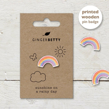 Pin Badge - Rainbow - RUTHERFORD & Co