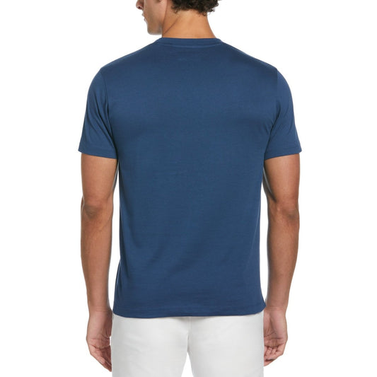 Pin Point Embroidered Pete T-Shirt - RUTHERFORD & Co
