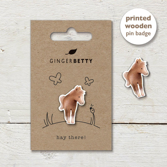 Pin Badge - Pony