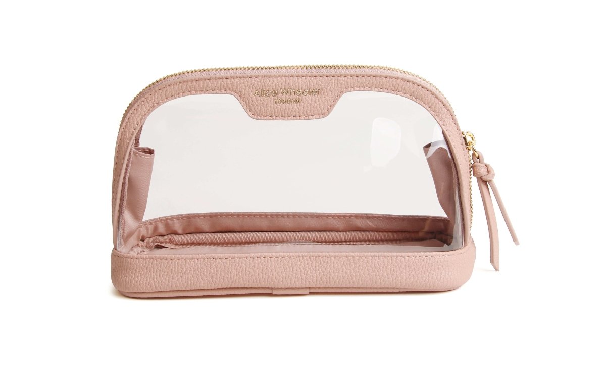Pink - Clear Beauty Case / Make up Bag M - RUTHERFORD & Co
