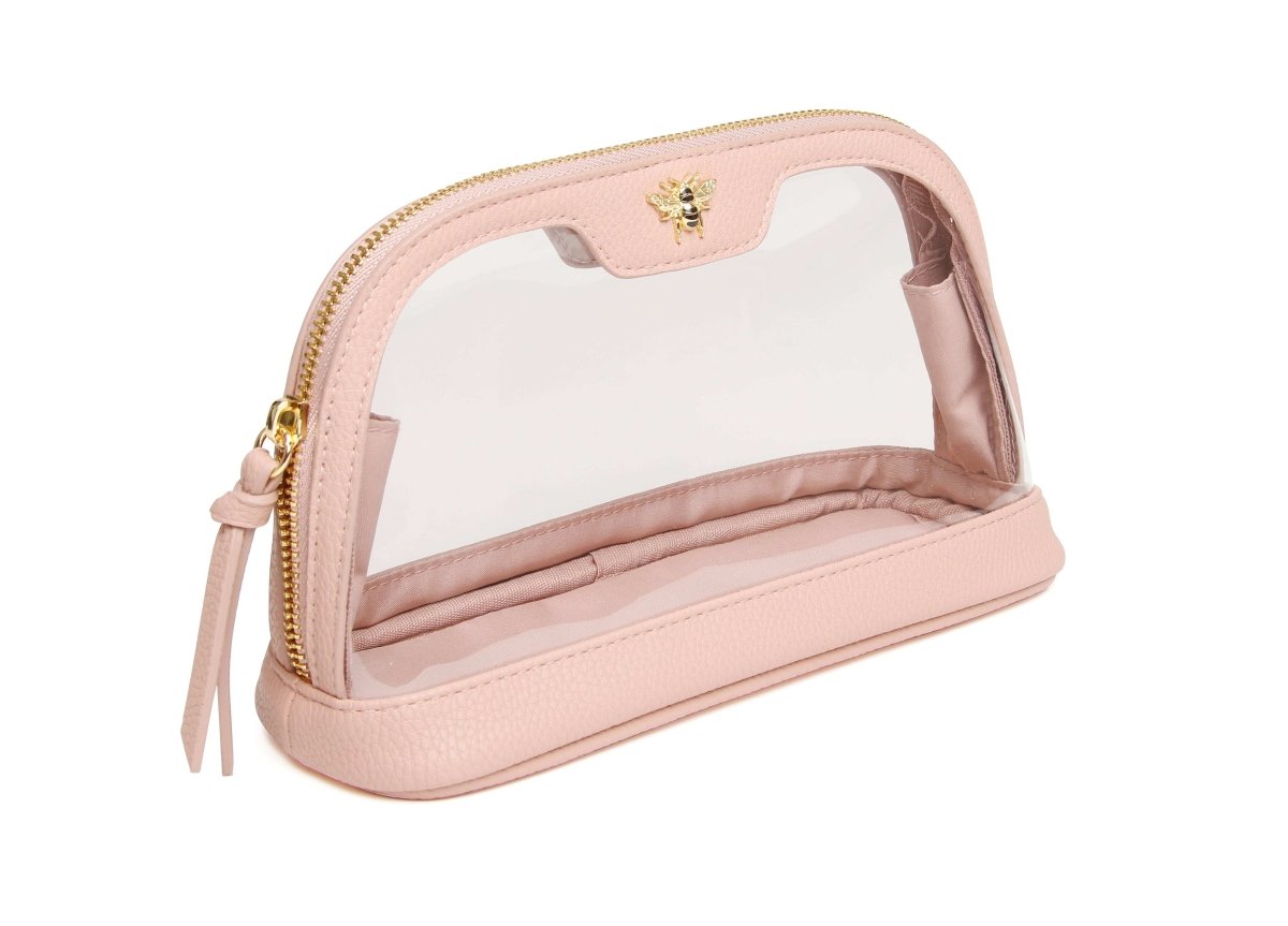 Pink - Clear Beauty Case / Make up Bag M - RUTHERFORD & Co