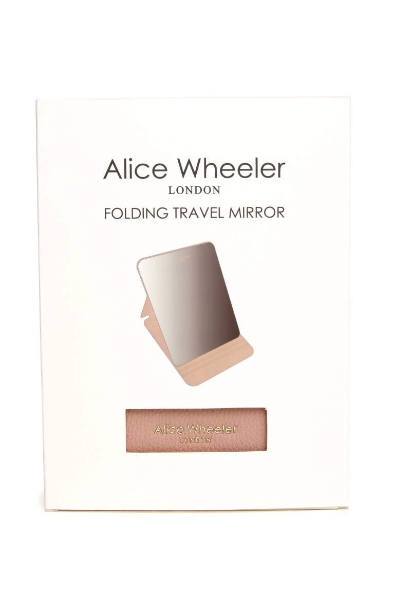 Pink - Folding Travel Mirror - RUTHERFORD & Co
