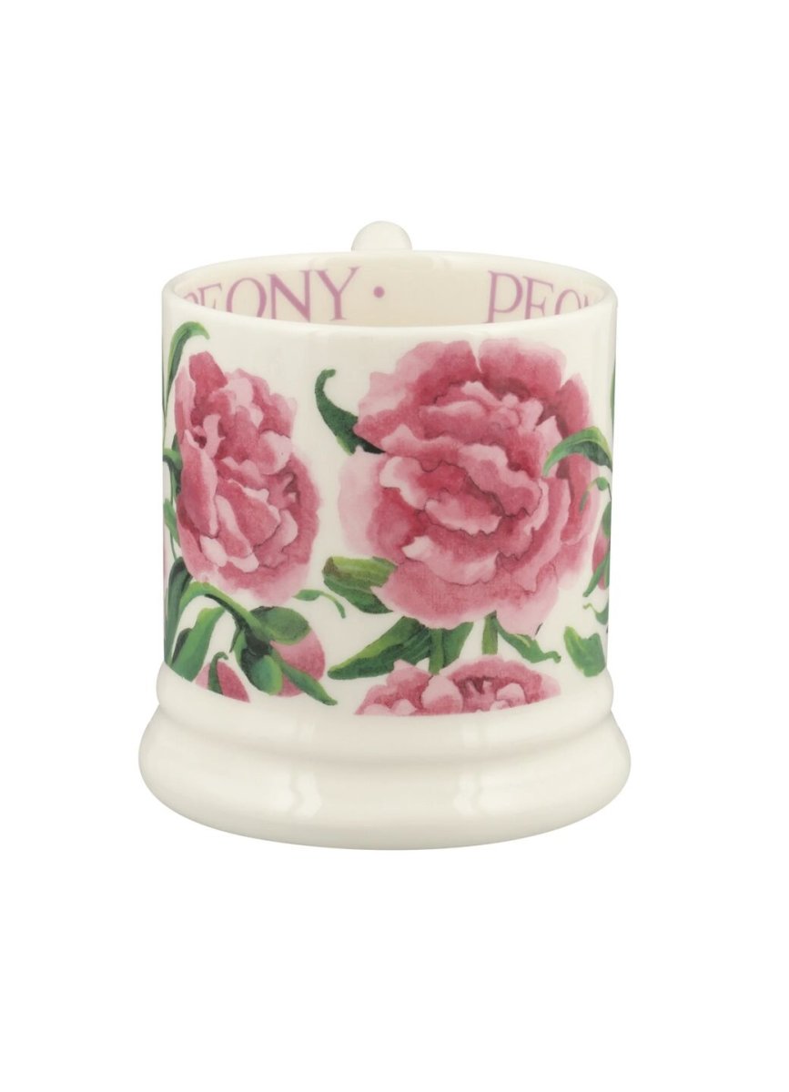 Pink Peony 1/2 Pint Mug - RUTHERFORD & Co