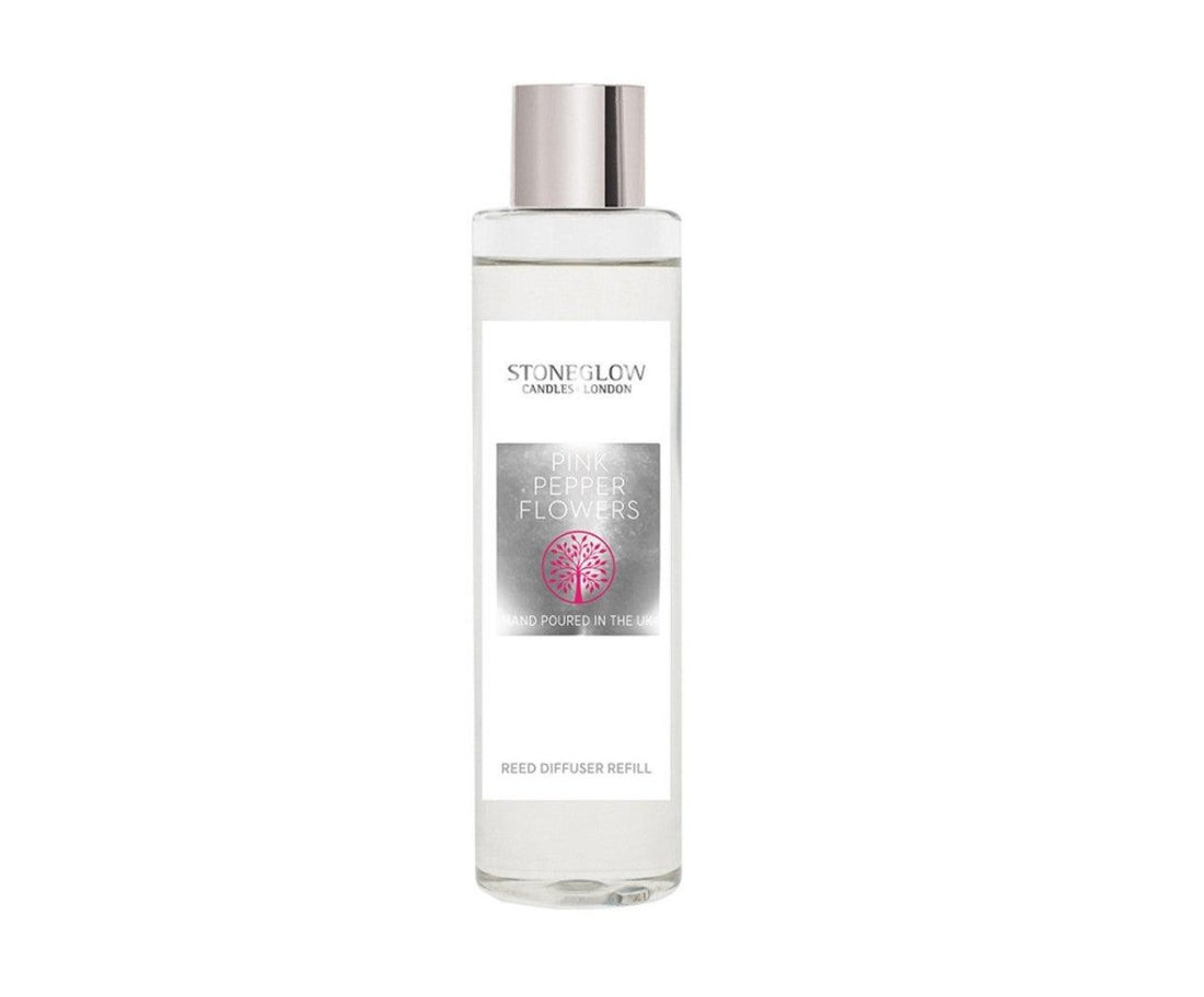 Pink Pepper Flowers - Reed Diffuser Refill 200ml - RUTHERFORD & Co