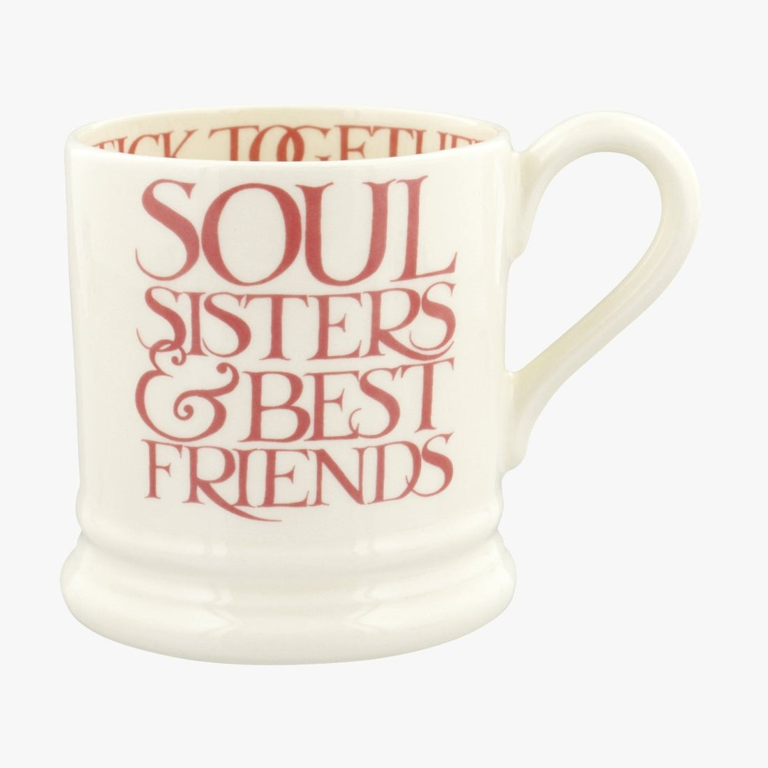 Pink Toast Soul Sisters 1/2 Pint Mug - RUTHERFORD & Co