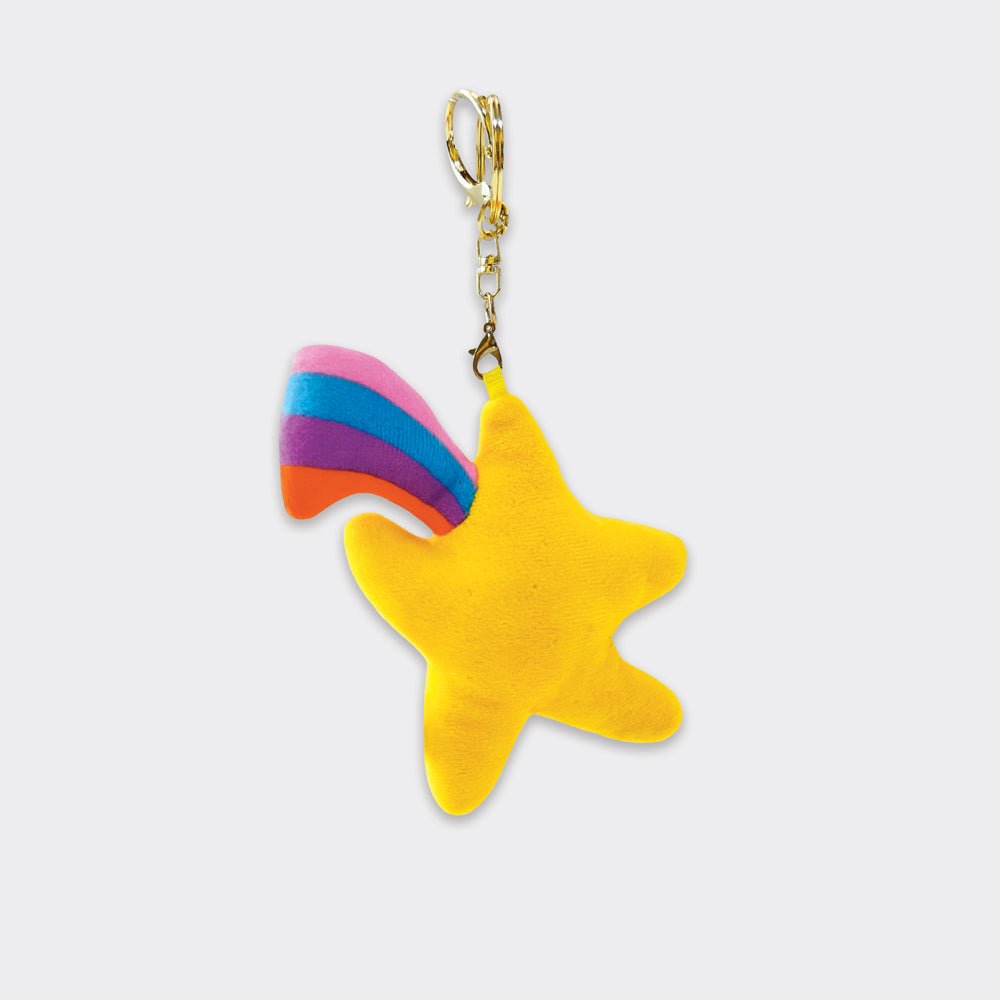 Plush Bag Charms - Star/Rainbow - RUTHERFORD & Co