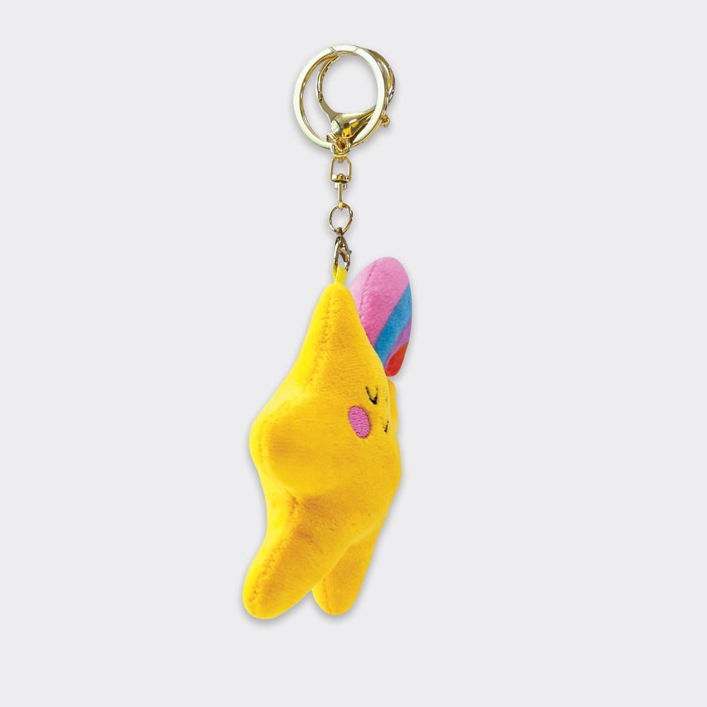 Plush Bag Charms - Star/Rainbow - RUTHERFORD & Co