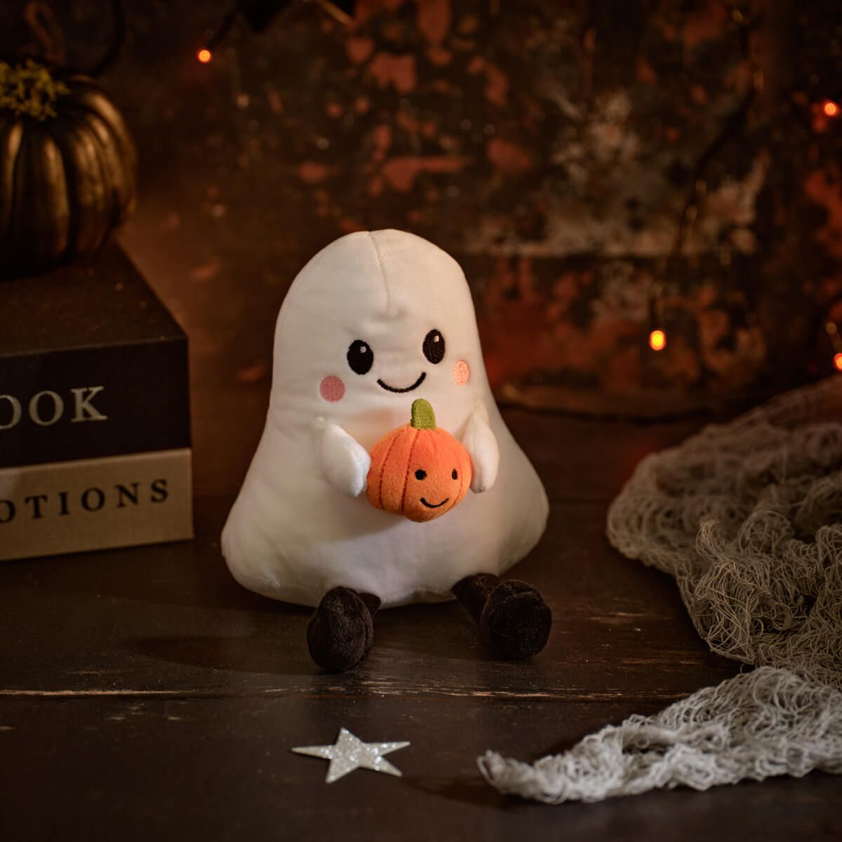 Plush Novelty Beanie Ghost with Legs - RUTHERFORD & Co