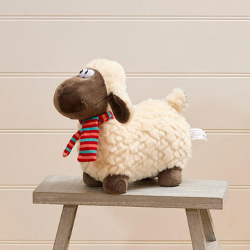 Plush Standing Sheep Soft Toy Medium - RUTHERFORD & Co