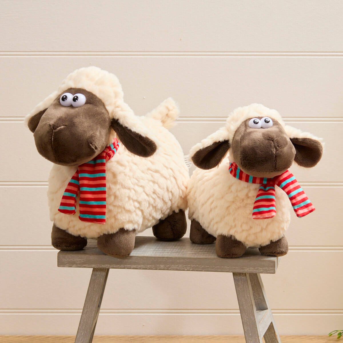 Plush Standing Sheep Soft Toy Medium - RUTHERFORD & Co