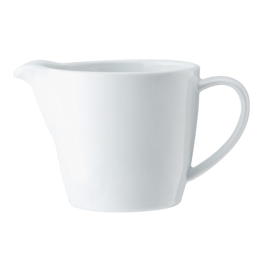 Mikasa Chalk Porcelain Milk Jug, 270ml, White
