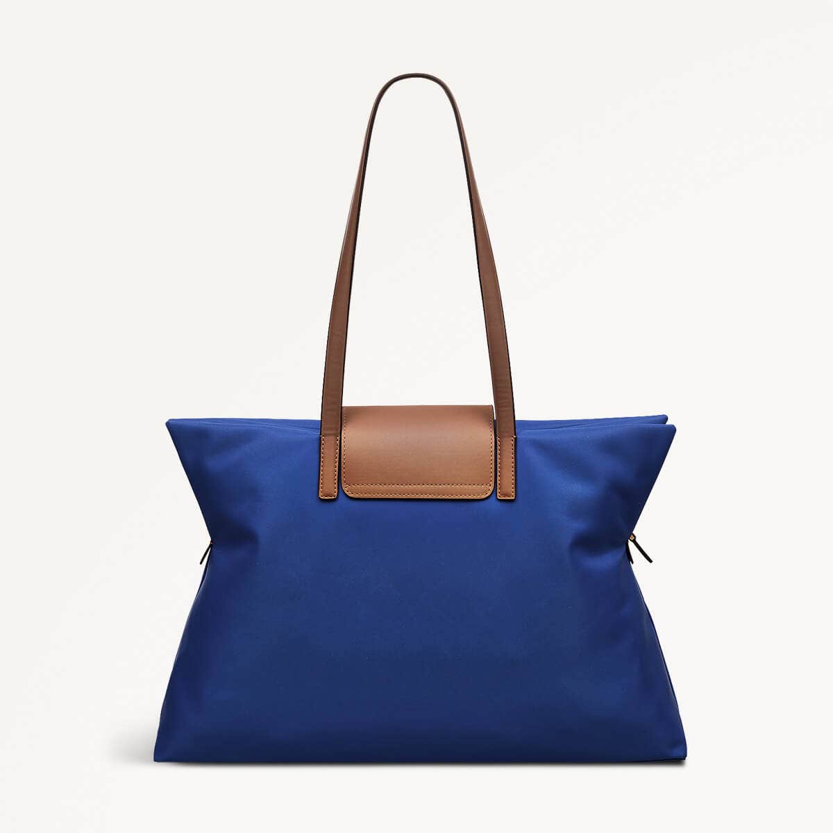 POCKET ESSENTIALS/YVES BLUE/MEDIUM ZIPTOP TOTE - RUTHERFORD & Co