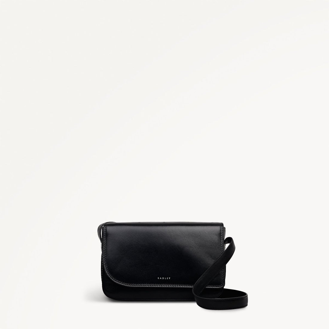 Pocket Street Small Flapover Cross Body Black - RUTHERFORD & Co