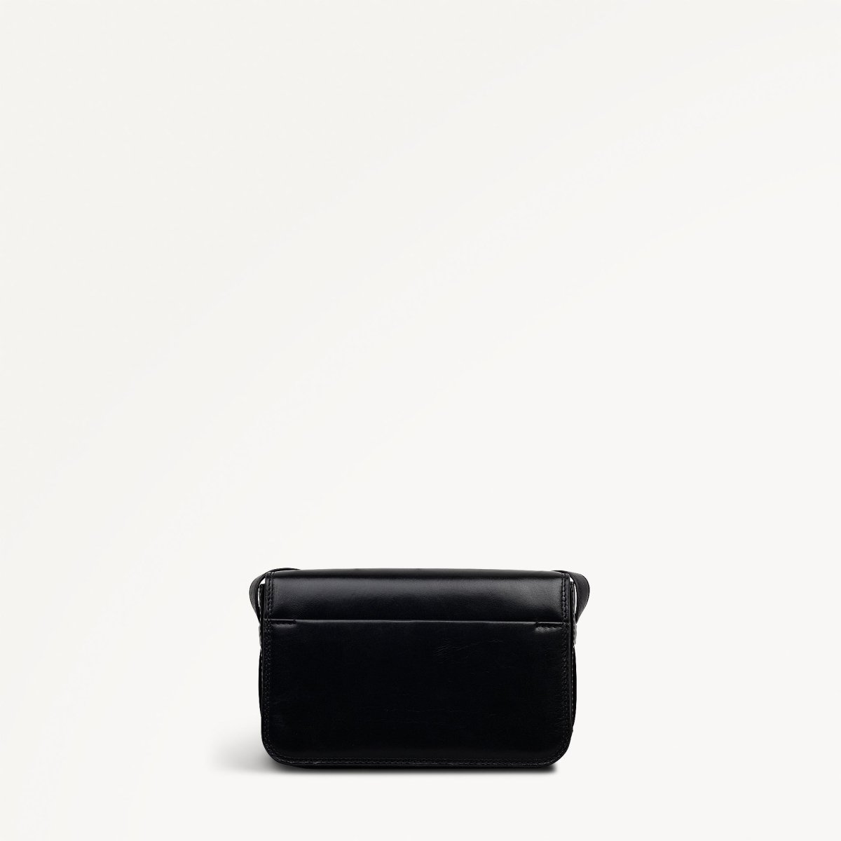 Pocket Street Small Flapover Cross Body Black - RUTHERFORD & Co