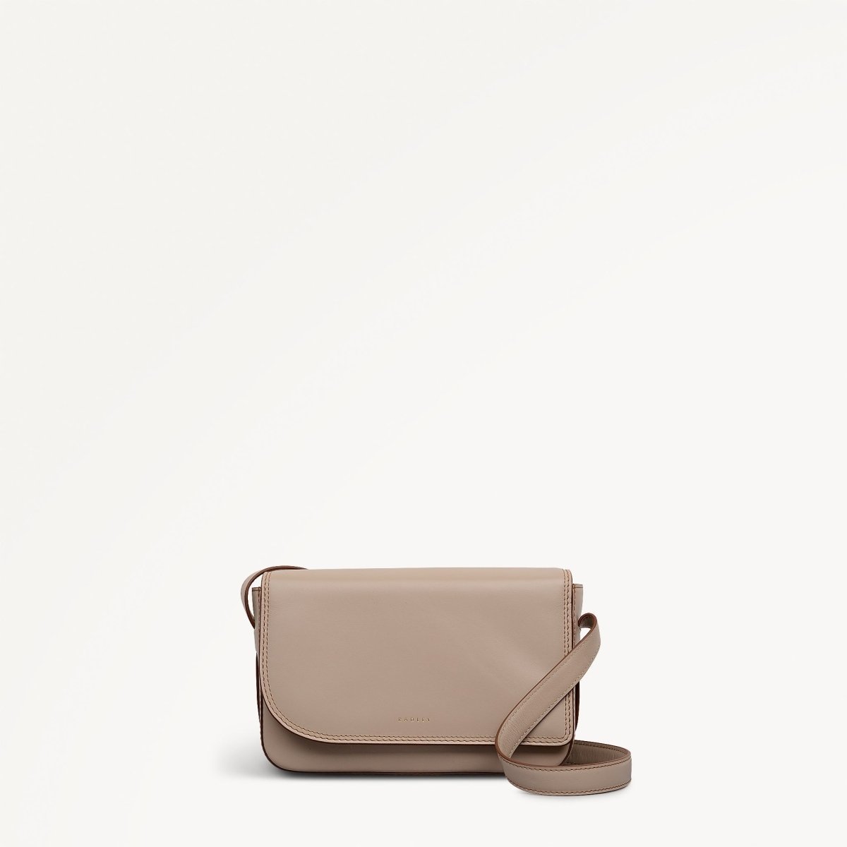 Pocket Street Small Flapover Cross Body Porcini - RUTHERFORD & Co